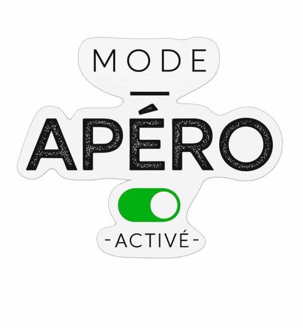 Flocage Mode Apéro Activé | MLCouture – Image 3