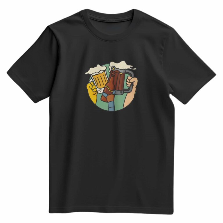 T-shirt Floqué Cheers