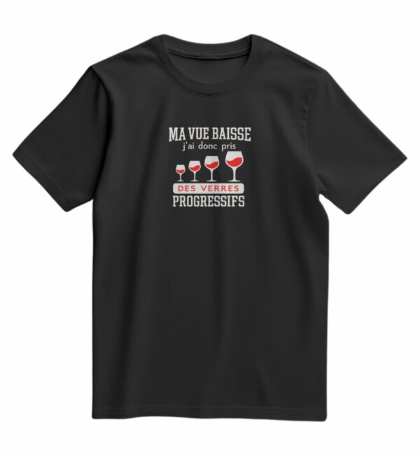 T-shirt Floqué Verres Progressifs