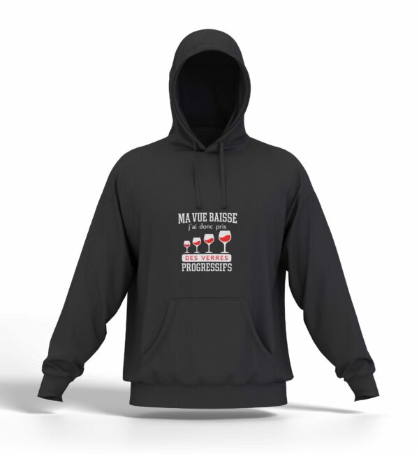 Hoodie Floqué Verres Progressifs